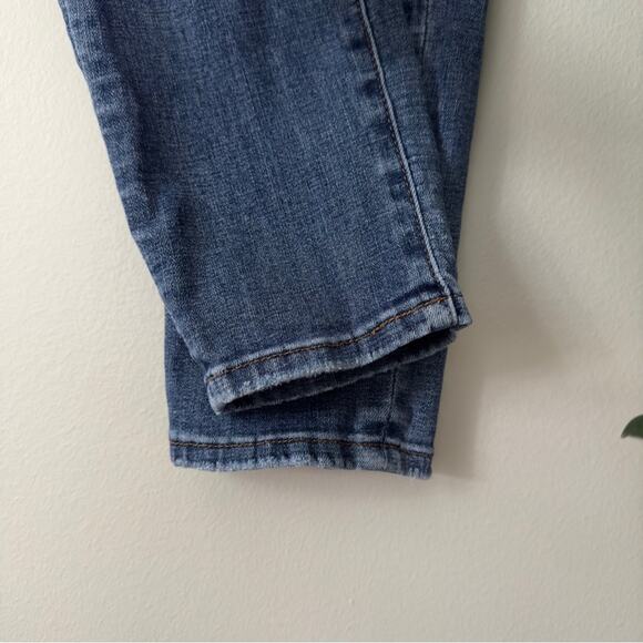 Pistola Medium Wash Skinny Jeans 5-Pocket Solid Denim Belt Loops Zipper Button - Picture 4 of 16